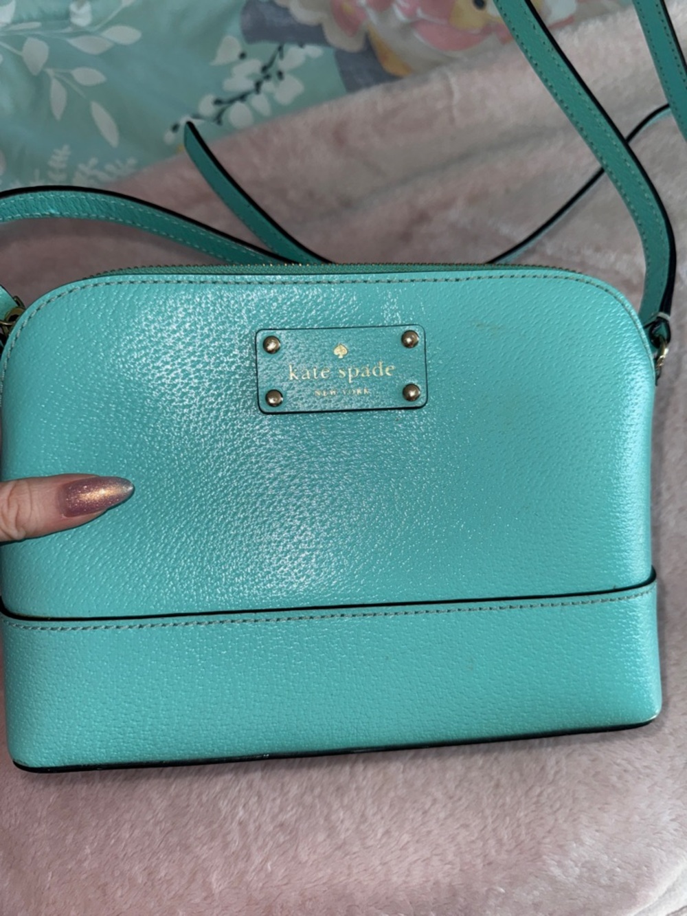 Kate Spade Pebbled Leather Crossbody great condition - Picture 4 of 10